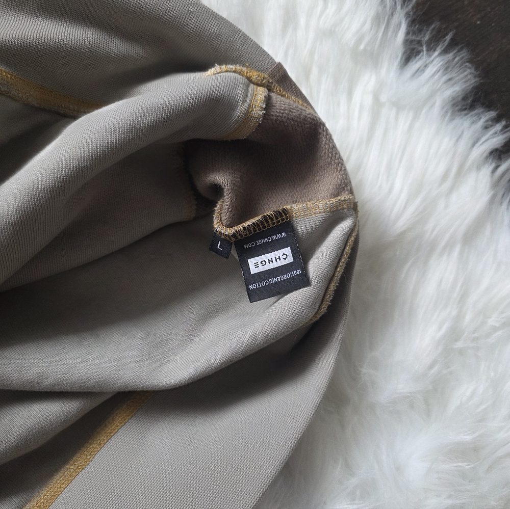 CHNGE Chic Men's Multicolor Patchwork Zip-Up Swea… - image 5